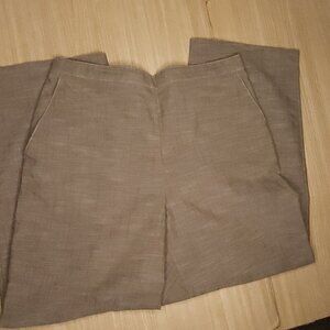 Alfred Dunner Petite Tan Elastic Waist Pants 14P